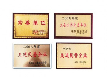 資質(zhì)榮譽(yù)